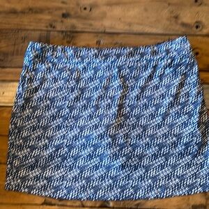 EUC, Pebble Beach, Women Golf Skort, XL, Blue /White